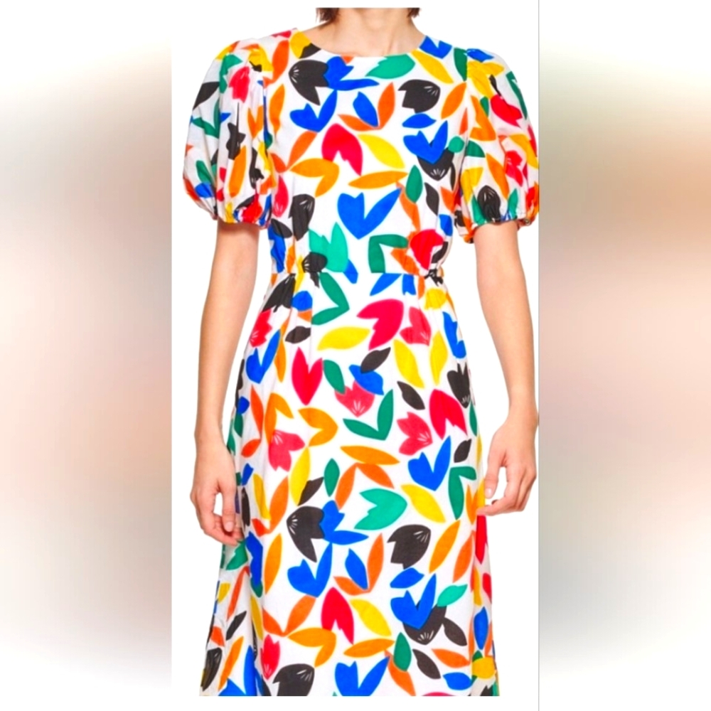 Calvin Klein Colorful Floral Women's Dress NWT